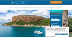 Desktop Screenshot of kimberleyquest.com.au